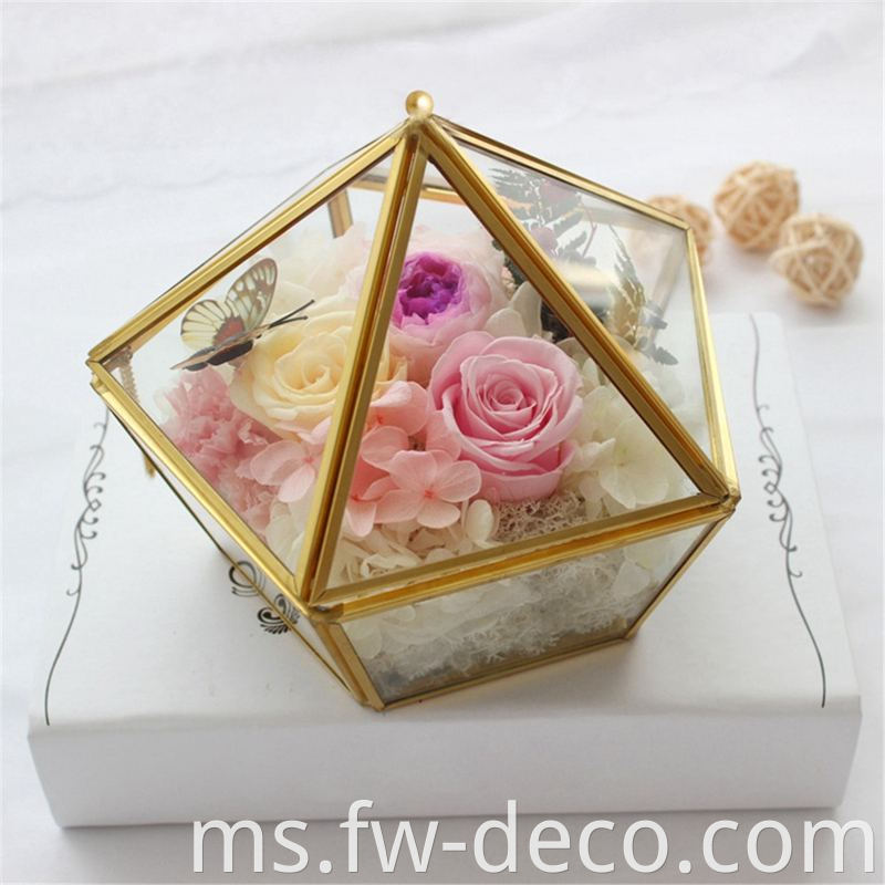 Glass Jewelry Box